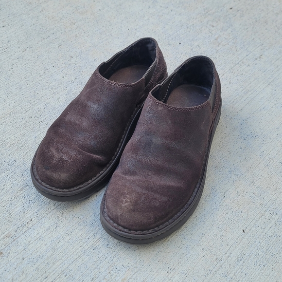Chaco zogonnit Vibram Nurl Brown suede slip on 9.5 main image 4